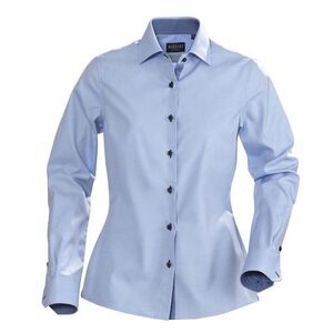 Harvest Womens/Ladies Baltimore Formal Shirt / Light Blue